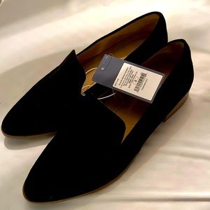 Brand new black loafers from target